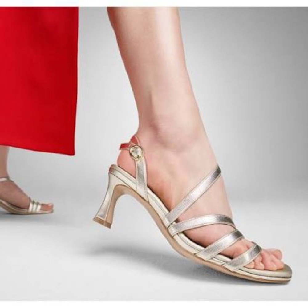 Naturalizer Metallic Galaxy Heeled Sandals